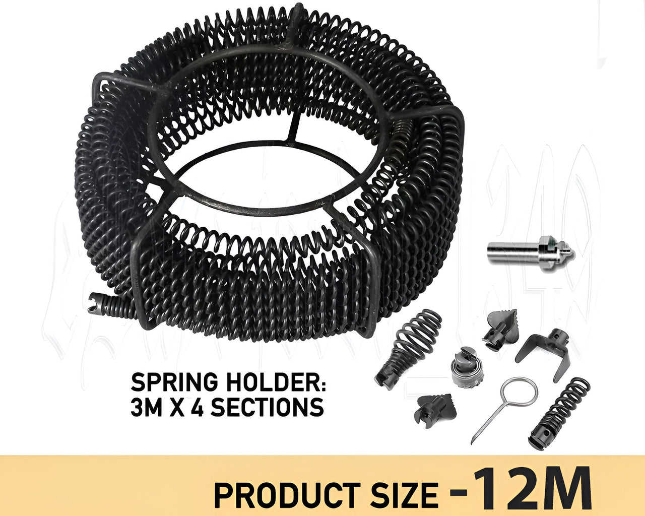 Pipeline Sewer Cleaner 12M Drain Cleaner