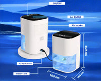 Thumbnail for Portable Dehumidifier 2000ml