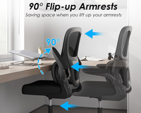 Thumbnail for Office Chair Back Office Chair - Black