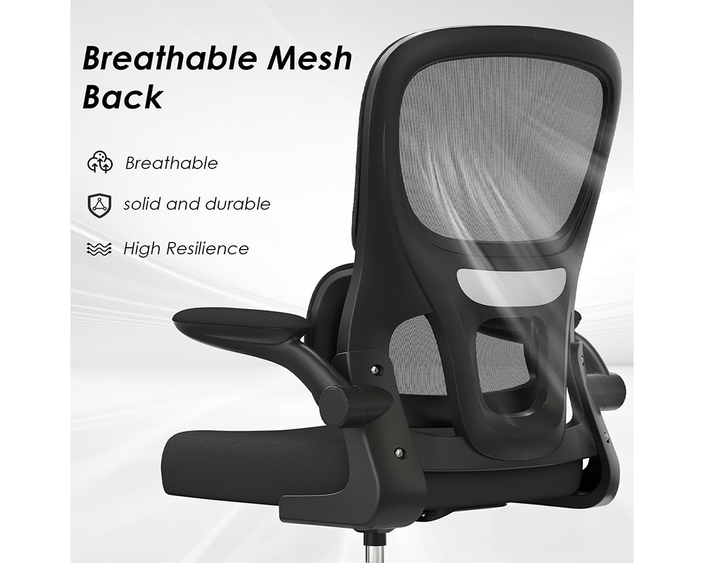 Office Chair Back Office Chair - Black
