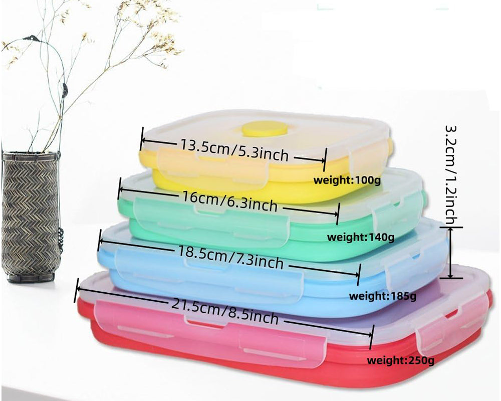 Food Storage Container 4pcs