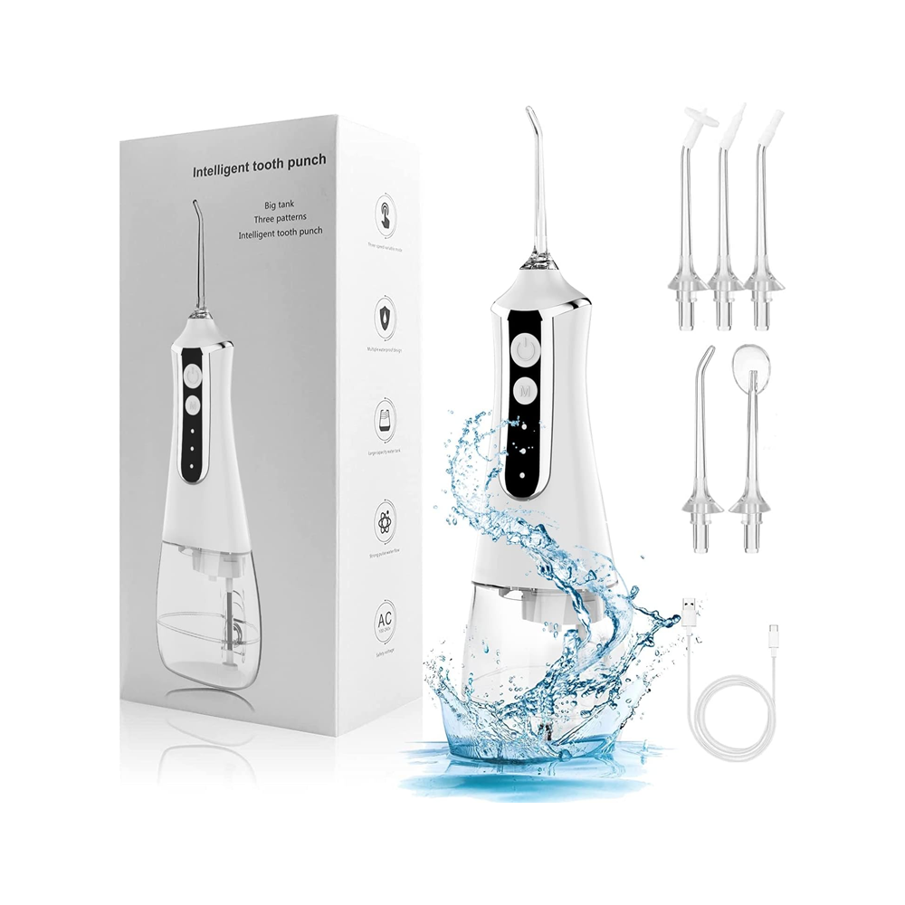 Water flosser cordless for home and travel