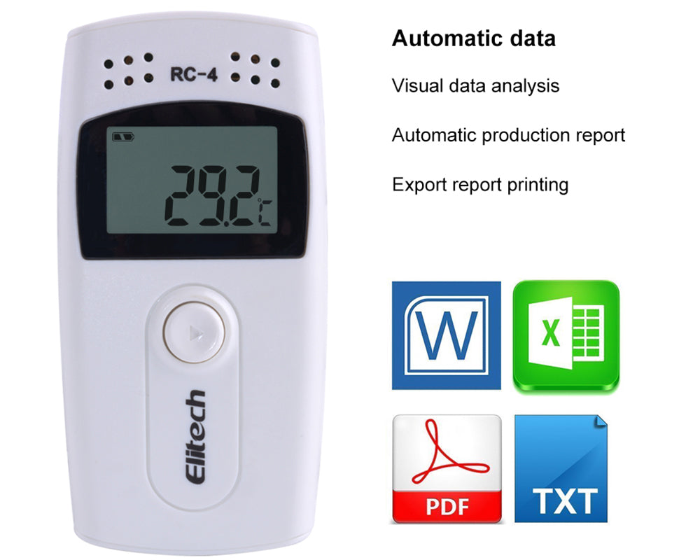 USB Temperature and Humidity Data Logger