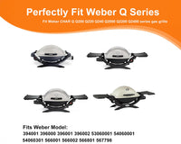 Thumbnail for Grill Burner Tube Kit for Weber Q2200 Q2000 Stainless Steel Gas Grill Replacement Part