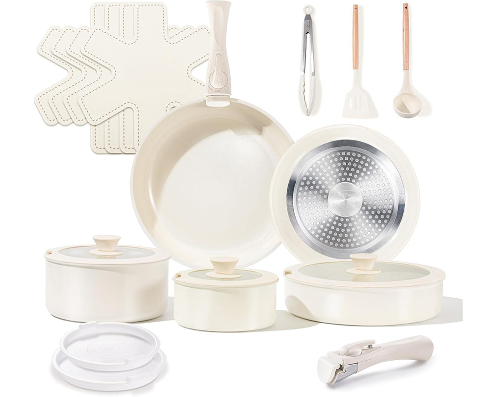 19 Piece Nonstick Induction Cookware Set
