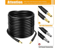 Thumbnail for 15M Water Blaster High Pressure Washer Extension Hose Pipe for Karcher