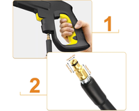 Thumbnail for 15M Water Blaster High Pressure Washer Extension Hose Pipe for Karcher