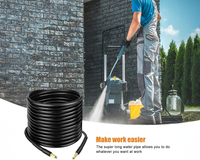 Thumbnail for 15M Water Blaster High Pressure Washer Extension Hose Pipe for Karcher