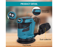 Thumbnail for Cordless Sander Machine