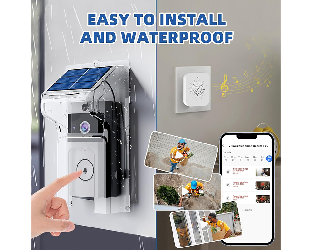 Wireless Smart Video Doorbell