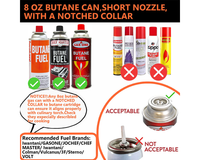 Thumbnail for Butane Gas Torch Blow Lighter Cannister