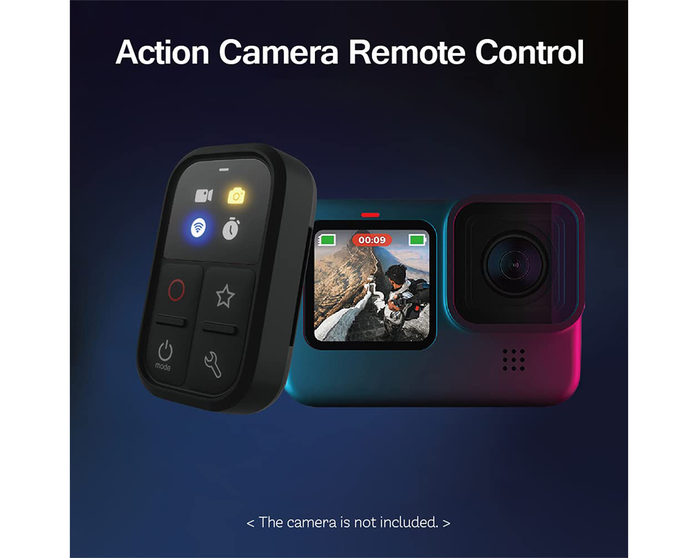 Wireless Remote Control GoPro Hero 12/11/10/9/8/Max Camera