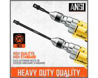 Thumbnail for 9-Piece Impact Drill Socket
