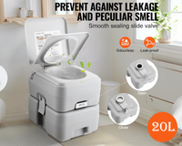 Thumbnail for Outdoor Portable Camping Toilet 20L