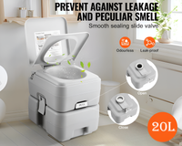 Thumbnail for Outdoor Portable Camping Toilet 20L