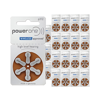 Thumbnail for Power one P312 size 312 Hearing Aid Batteries 60 Pack