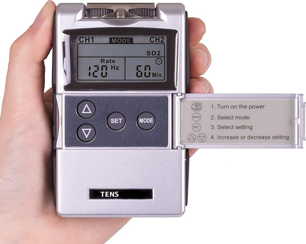 TENS machine for muscle pain