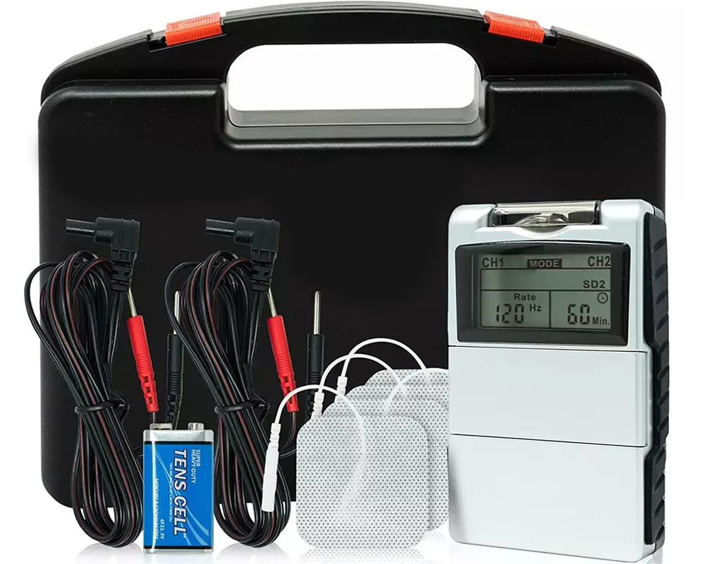 TENS machine for muscle pain