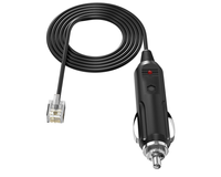 Thumbnail for 2M RJ11 Power Cable Cord for Uniden Escort Beltronics Valentine V1 Radar