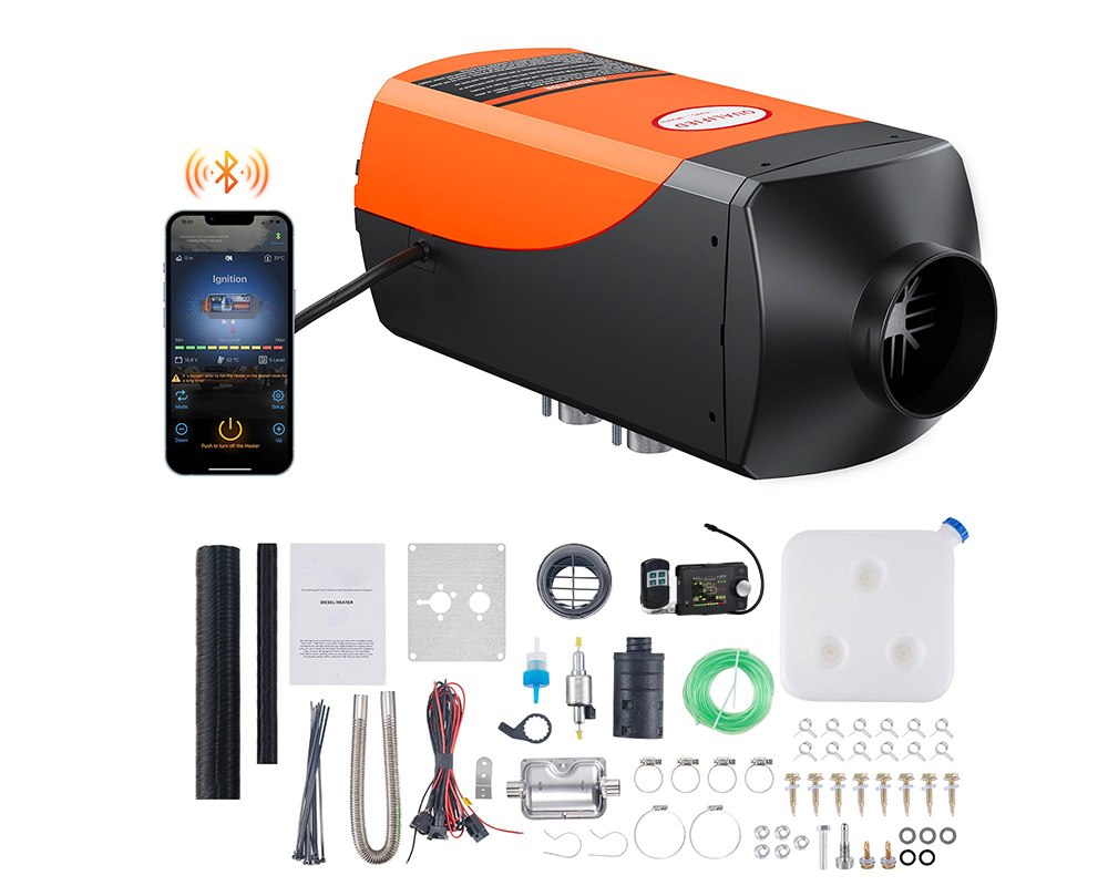 Diesel heater installation kit