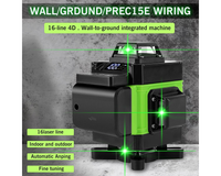 Thumbnail for Green Cross Line Laser Level  with Tripod Self Leveling