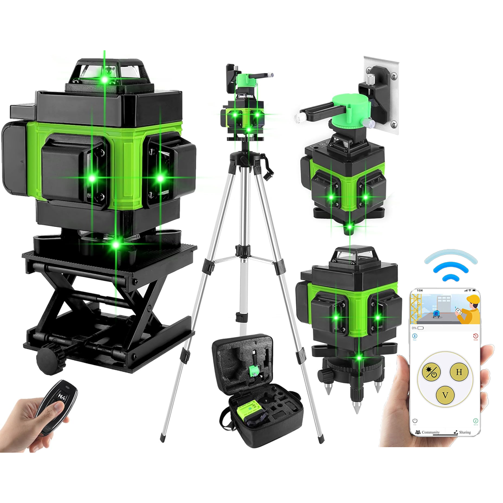 Laser level remote control included