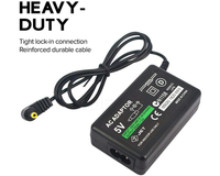 Thumbnail for PSP Charger Compatible with Sony PSP-110 PSP-1001 PSP 1000 / PSP Slim Lite 2000 / PSP 3000 Replacement