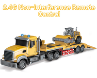 Thumbnail for RC Truck with Trailer – Remote Control RC Truck Construction Toy