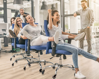 Thumbnail for Office Chair Caster Wheels Set