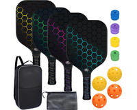 Thumbnail for Pickleball paddles and accessories packed for storage