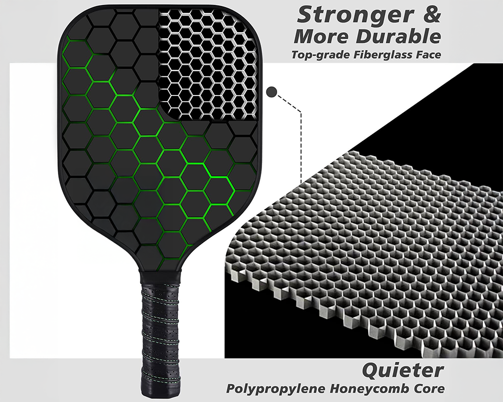 Pickleball Paddles and Ball Set