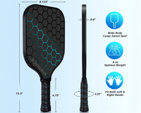 Thumbnail for Pickleball Paddles and Ball Set