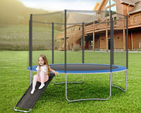 Thumbnail for Trampoline Slide Ladder Ramp Kids Slide