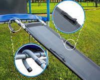 Thumbnail for Trampoline Slide Ladder Ramp Kids Slide