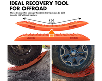 Thumbnail for Recovery tracks used on sandy off-road terrain