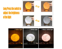 Thumbnail for Moon Light Night Light Lamp