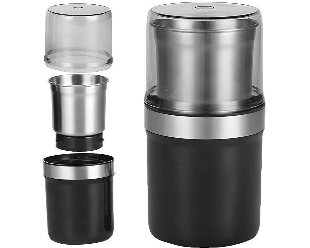 Coffee grinder electric plugged in and ready to use