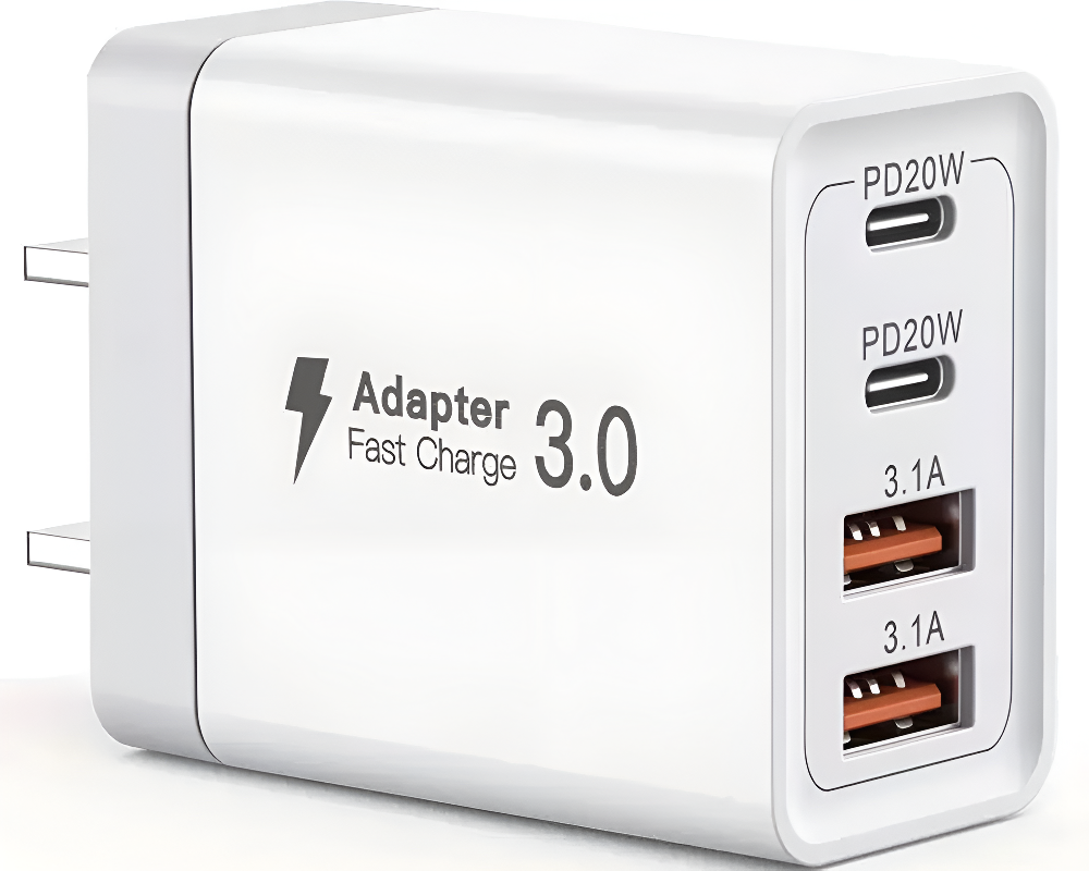 Compact travel charger