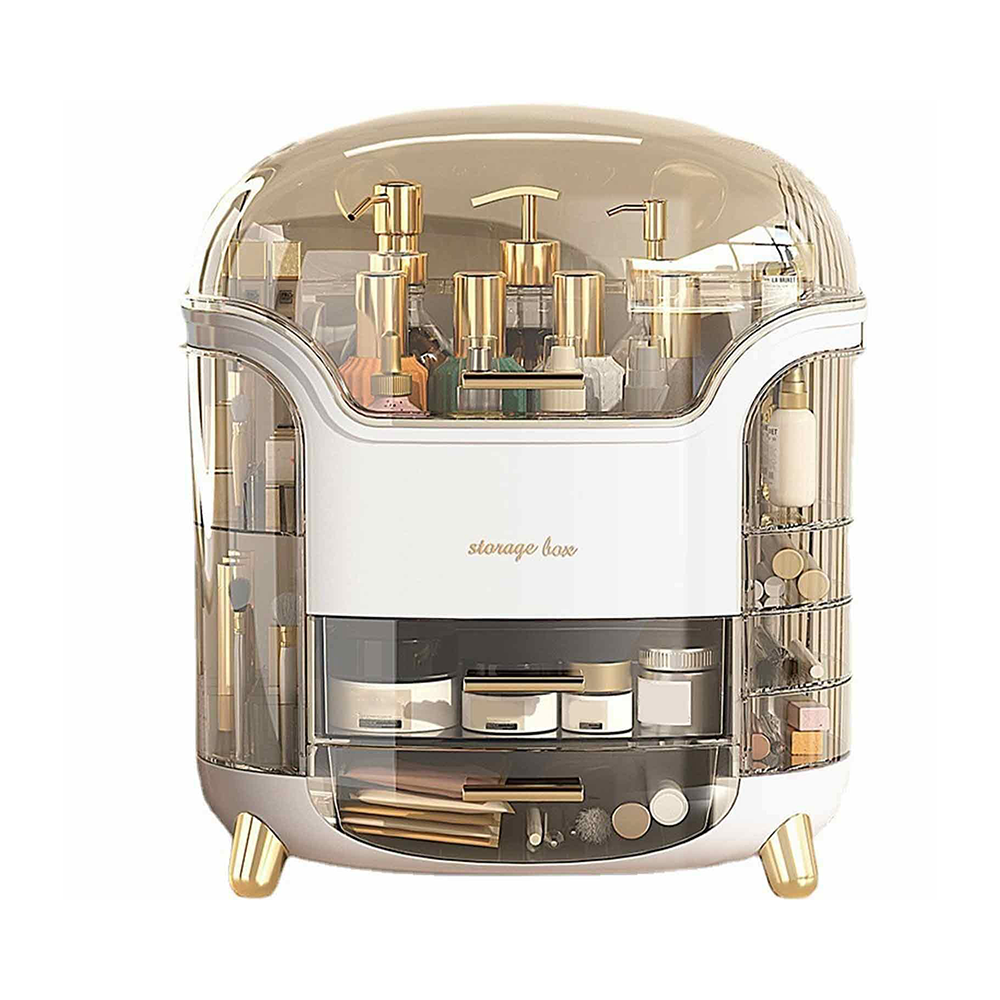 Cosmetic organizer compact storage solution