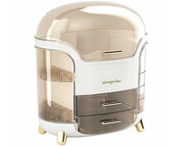 Thumbnail for Makeup Case Makeup Box Dustproof Cosmetic Storage Box Organizer