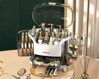 Thumbnail for Makeup Case Makeup Box Dustproof Cosmetic Storage Box Organizer