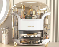 Thumbnail for Makeup Case Makeup Box Dustproof Cosmetic Storage Box Organizer