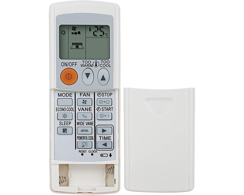 Plug and play Mitsubishi remote control for heat pumps
