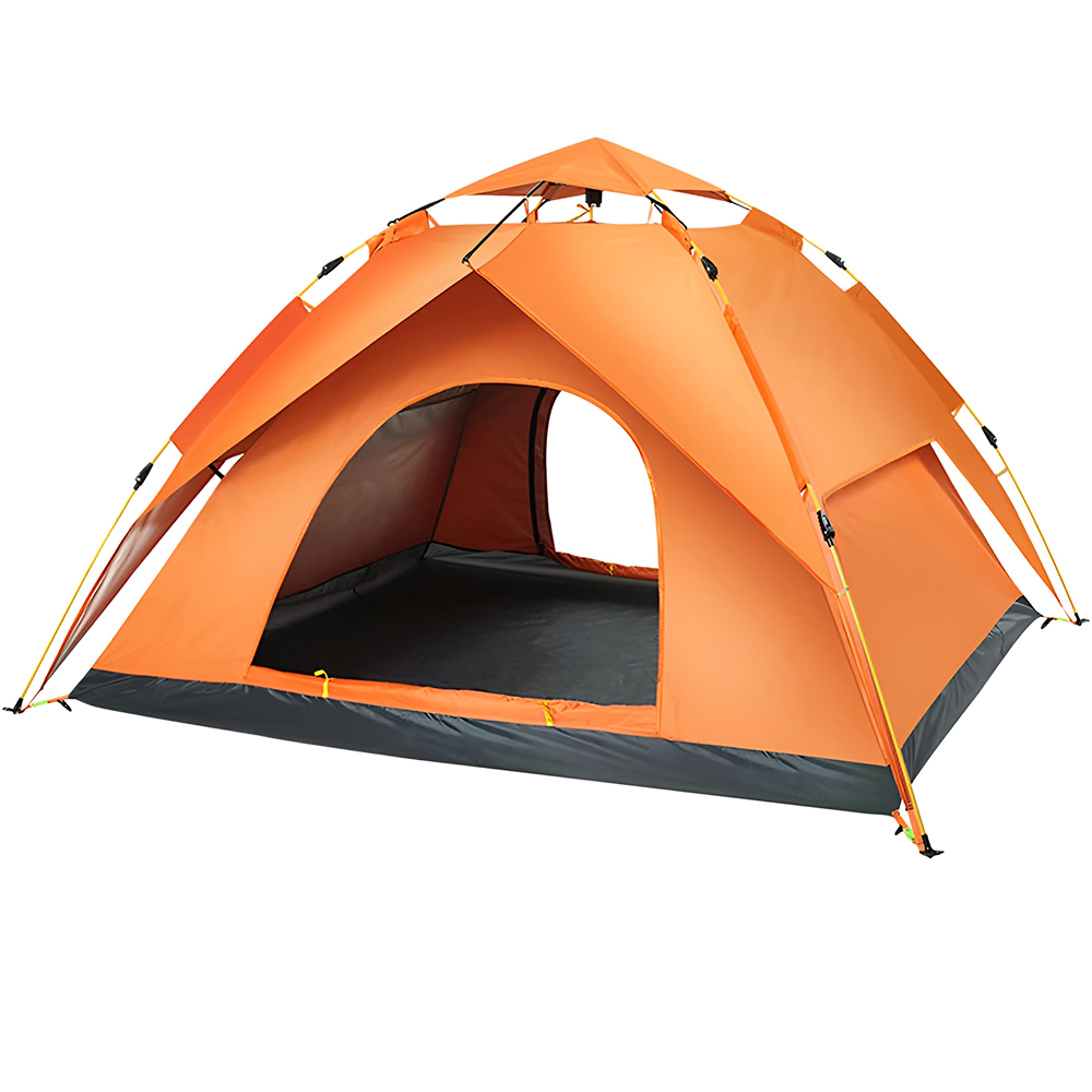 Camping Tent used for family hiking trip