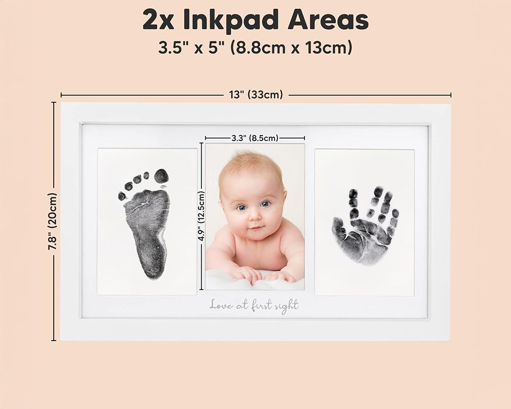 Baby Foot Print Frame
