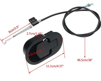 Thumbnail for Recliner Handle Release Lever with Trigger Cable