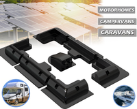 Thumbnail for Solar panel mounting kit acting as wind deflector