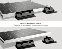Thumbnail for Solar panel mounting kit showing side brackets