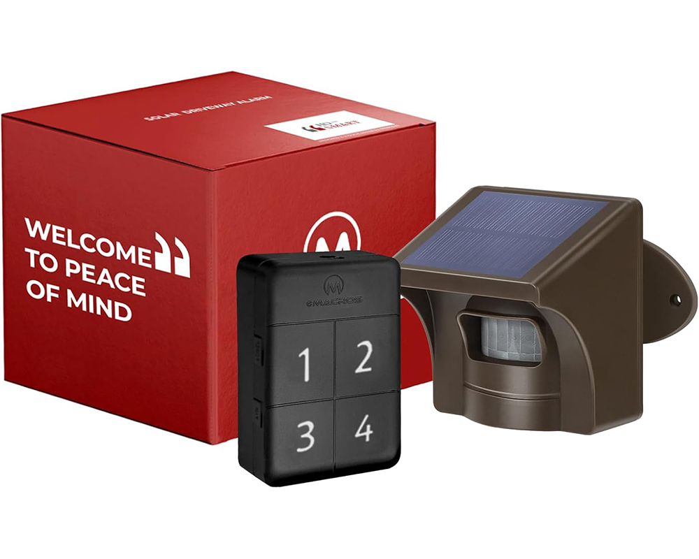 Driveway alarm sensor and receiver