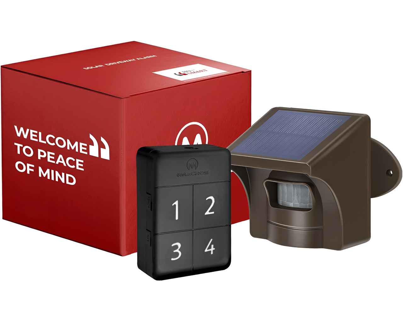 Solar Powered Wireless Driveway Alarm